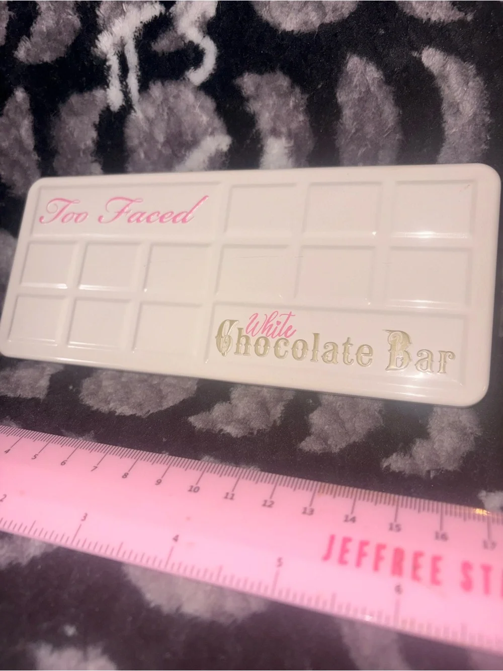 Discontinued Too Faced White Chocolate Bar palette